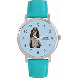 Superdrug Toff London Blue Ladies Grey Cocker Spaniel Watch 38mm- Buy online at McGrocer