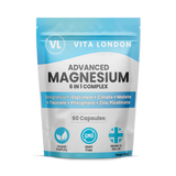 Holland & Barrett Magnesium 6 in 1 Complex with Bisglycinate, Citrate, Malate - 1500mg, 60 Capsules- Buy online at McGrocer