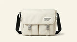 Prada Re-Nylon leather messenger bag black (British brand)