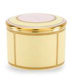 GINORI 1735 porcelain Colonna Diva Giallo trinket box, 8cm, UK version