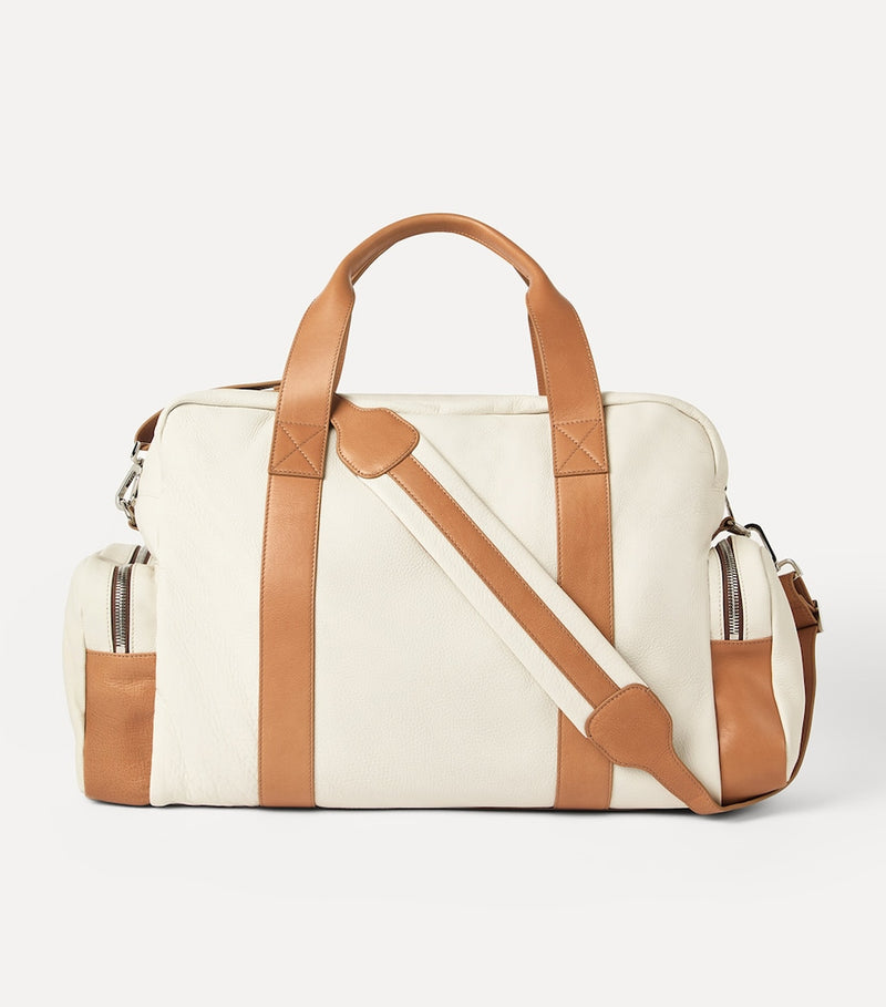 Brunello Cucinelli grained calfskin leisure bag 24x56cm - British product