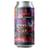 Gweilo Neon Jungle IPA beer 440ml, UK version