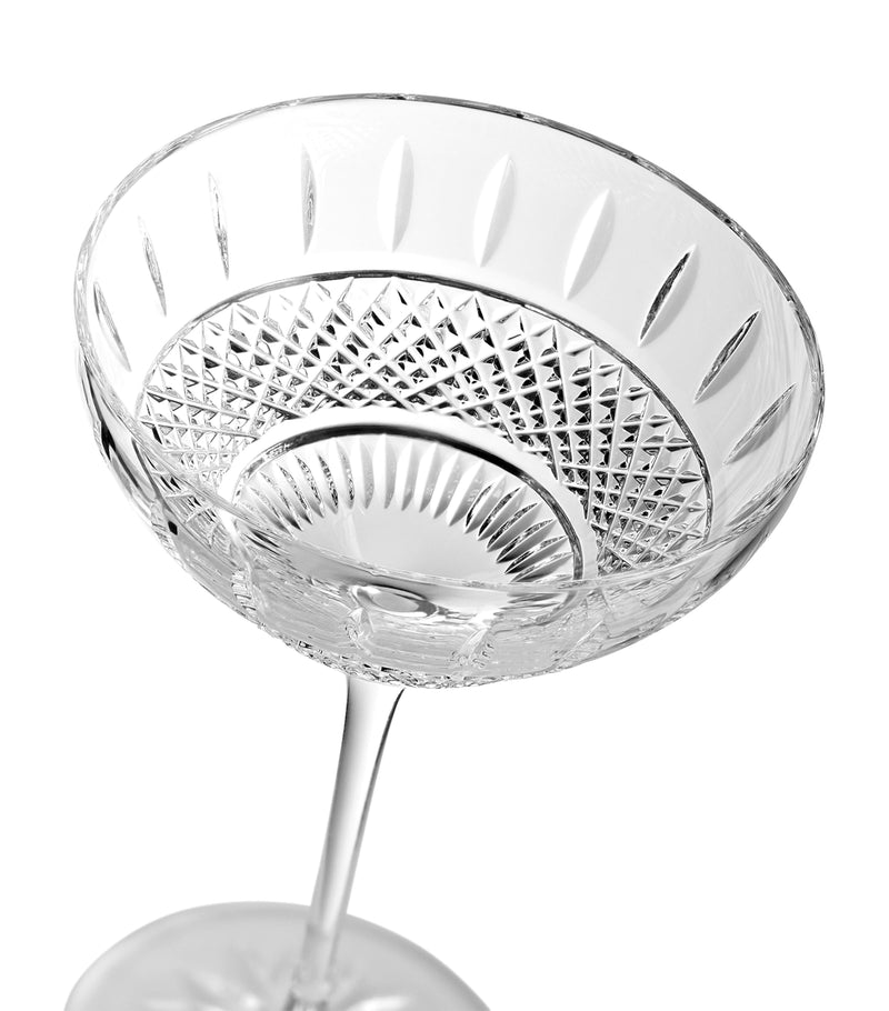 Waterford Irish Lace martini glasses set of 2 280ml (British brand)