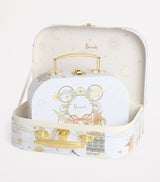Harrods Set of 2 Carry Cases with Clasp Fastenings and Top Handles- Buy online at McGrocer
