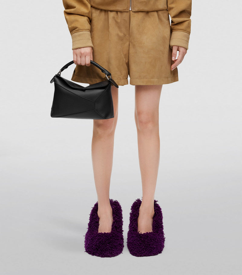 LOEWE Small Leather Puzzle Edge Top-Handle Bag (British brand)