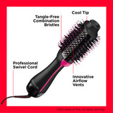 Revlon Salon One-Step Hair Dryer and Volumiser, imported from the UK