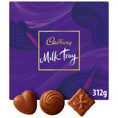 Cadbury Milk Tray chocolate pralines box 312g - British product