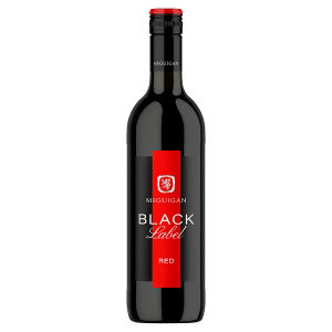 McGuigan Black Label red wine 75cl, imported from the UK
