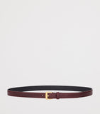 Saint Laurent leather belt trapezoid buckle calfskin - British product