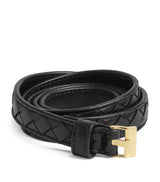 Harrods Bottega Veneta Thin Leather Intrecciato Watch Belt- Buy online at McGrocer