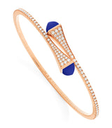 Harrods MARLI New York Cleo Midi Bracelet Rose Gold Diamond and Lapis Lazuli- Buy online at McGrocer