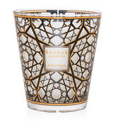 Harrods Arabian Nights Scented Candle with Oud, Saffron, and Incense, 16cm Glass Holder- Buy online at McGrocer