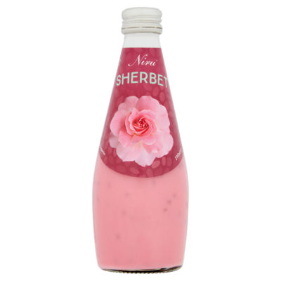 Niru rose sherbet faluda drink 290ml (British brand)