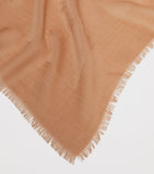 Max Mara wool-silk monogram stole scarf (British brand)