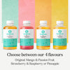 Live and Active Bacteria Mango and Passion Fruit Probiotic Drink 4 x 500ml