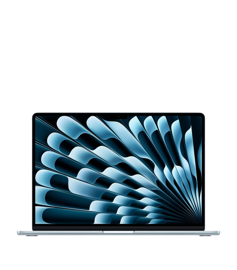 Apple MacBook Air 15 inch laptop with M4 chip and blue color - British product