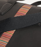 Paul Smith leather Signature stripe briefcase, imported from the UK