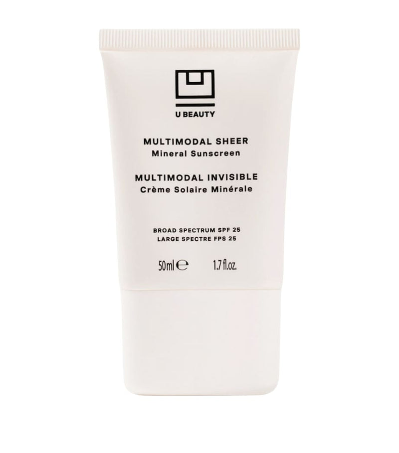 U BEAUTY Multimodal Sheer SPF 25 moisturiser 50ml (British brand)