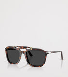 Persol Senna series square acetate sunglasses with Meflecto system (British brand)