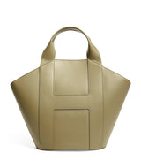 Harrods Harrods Medium Grab Leather Tote Bag- Buy online at McGrocer