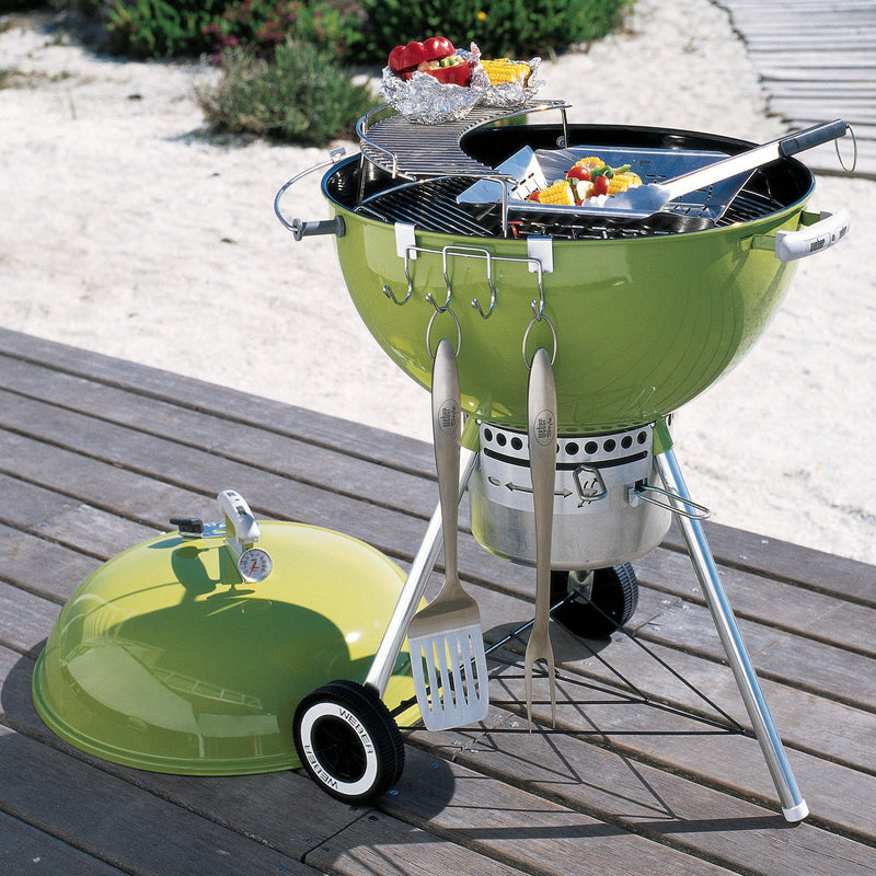 Weber Original Kettle BBQ warming rack heavy-duty steel - British product