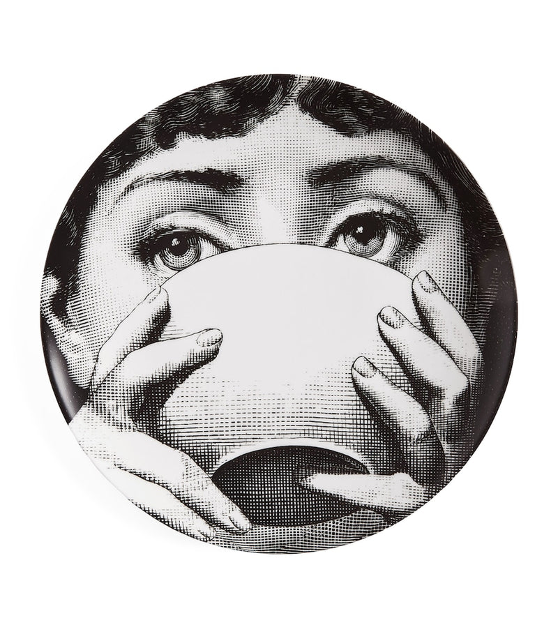 Fornasetti Tema e Variazioni No. 191 wall plate 26cm (British brand)