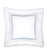 Harrods Pratesi Treccia Square Oxford Pillowcase 65 x 65cm- Buy online at McGrocer