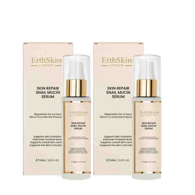 Superdrug Erth Skin London 2x Skin Repair Snail Mucin Serum 60ml- Buy online at McGrocer