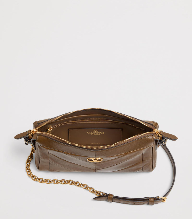 Valentino Garavani small lambskin Panthea shoulder bag (British brand)