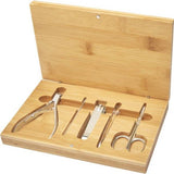 Bullet Ladia Bamboo Manicure Set - British product