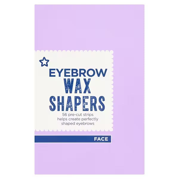 Superdrug eyebrow wax shapers 56 pack (British brand)