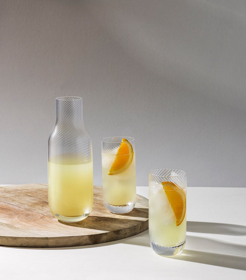 Richard Brendon highball glasses set Optic Clear 400ml imported from the UK