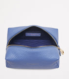 Aspinal of London grained leather make-up bag - British product