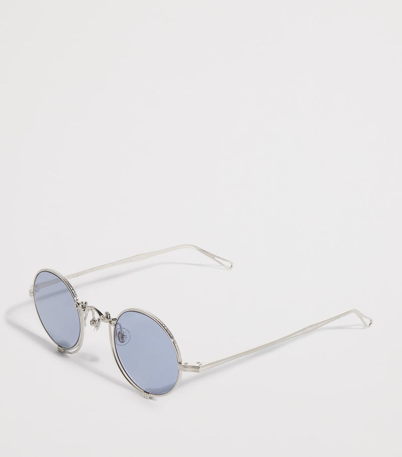 Matsuda round 10601H titanium sunglasses, UK version