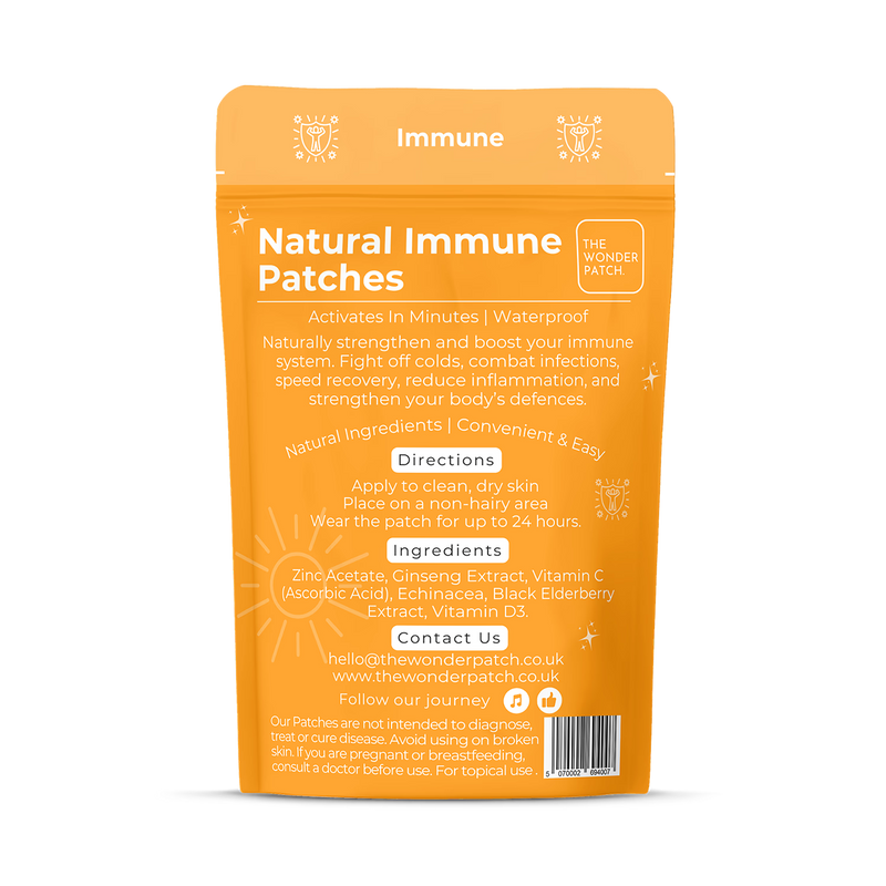 The Wonder Patch immune patches 30 patches (British brand)