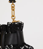 Balmain Mini Tweed Anthem shoulder bag - British product