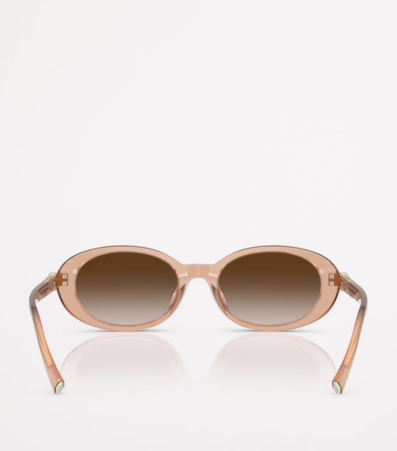 Tiffany & Co. oval acetate sunglasses, UK version