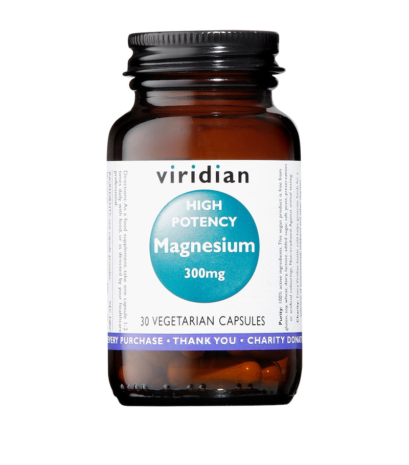 Viridian High Potency Magnesium supplement 30 capsules - British product