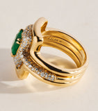 Azlee Origins Contour Ring, imported from the UK