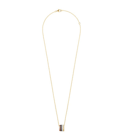 Harrods Boucheron Quatre Large Mixed Gold and Diamond Necklace 50cm- Buy online at McGrocer