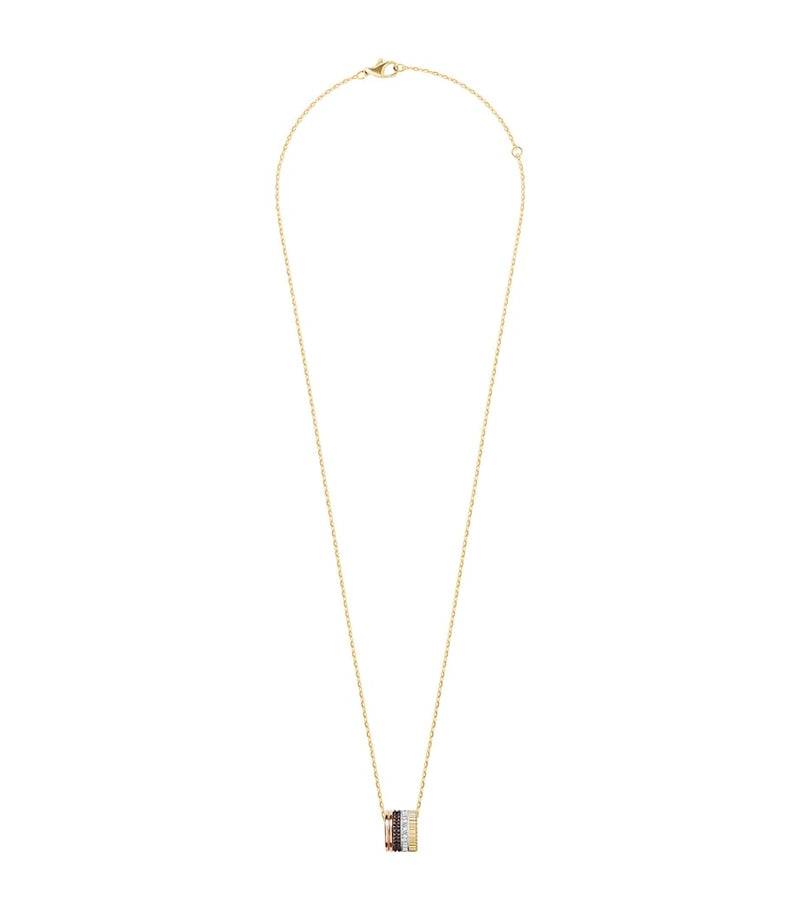 Boucheron large mixed gold diamond Quatre necklace - British product