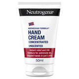 Neutrogena unscented hand cream 50ml, imported from the UK