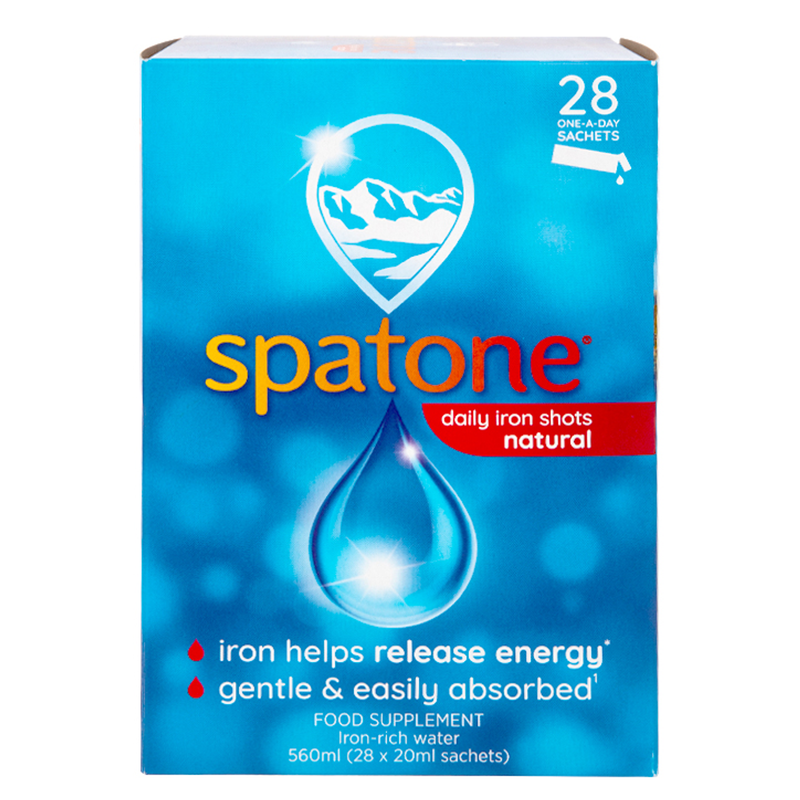 Spatone Apple Liquid Iron Supplement 28 x 25ml Sachets - Original