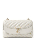 Jimmy Choo Curve small biker leather quilted bag, UK version