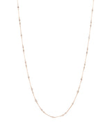 Harrods Boodles Raindance Rose Gold and Diamond Long Necklace- Buy online at McGrocer