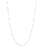 Boodles Raindance long necklace rose gold diamonds - British product