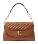 Harrods Jimmy Choo Leather Curve Top-Handle Bag- Buy online at McGrocer