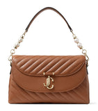Jimmy Choo Curve top-handle bag quilted lambskin - British product