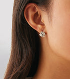 Boodles platinum diamond raindance stud earrings, UK version