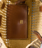 Miu Miu raffia top-handle handbag, imported from the UK